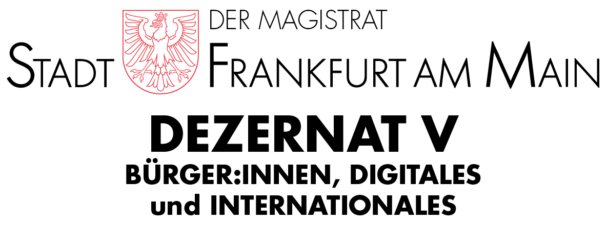 Logo of the Municipal Authority – City of Frankfurt am Main, Department V